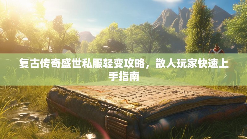 复古传奇盛世私服轻变攻略，散人玩家快速上手指南