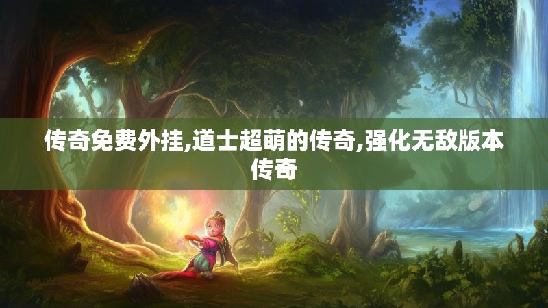 传奇免费外挂,道士超萌的传奇,强化无敌版本传奇