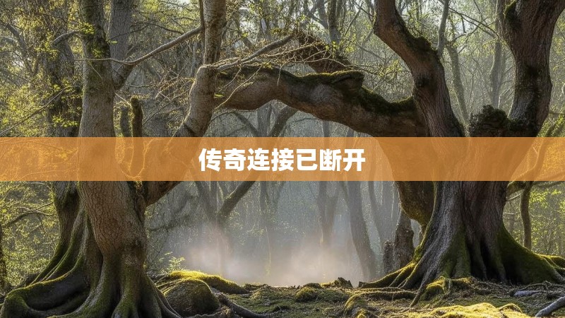 传奇连接已断开