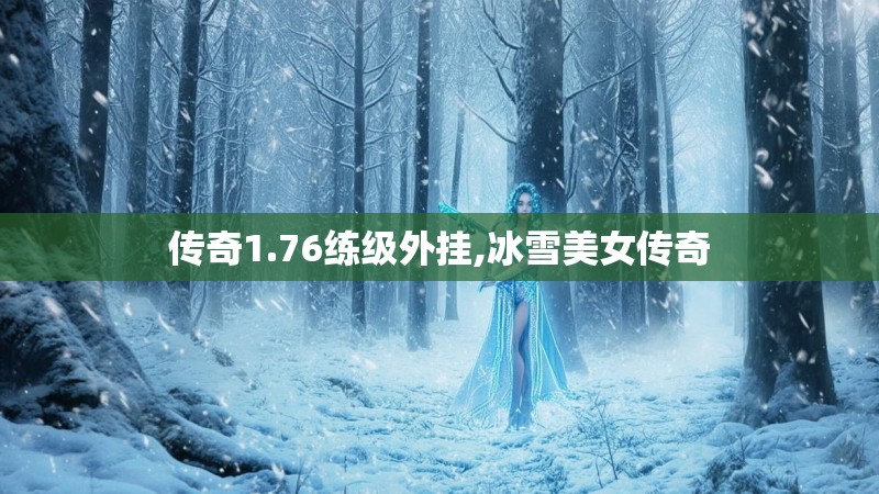 传奇1.76练级外挂,冰雪美女传奇