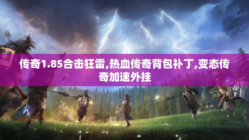 传奇1.85合击狂雷,热血传奇背包补丁,变态传奇加速外挂
