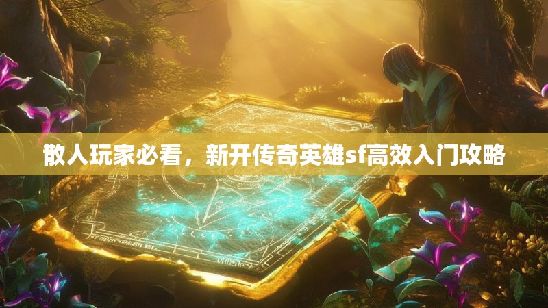 散人玩家必看，新开传奇英雄sf高效入门攻略
