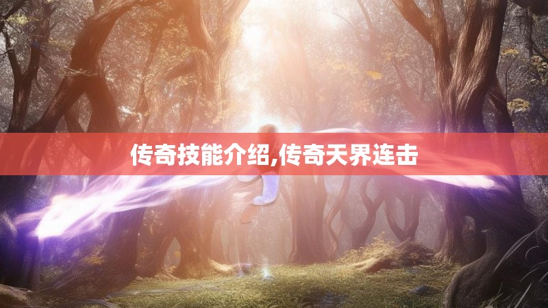 传奇技能介绍,传奇天界连击
