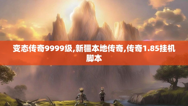 变态传奇9999级,新疆本地传奇,传奇1.85挂机脚本