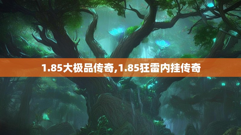 1.85大极品传奇,1.85狂雷内挂传奇