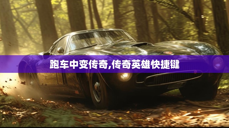 跑车中变传奇,传奇英雄快捷键