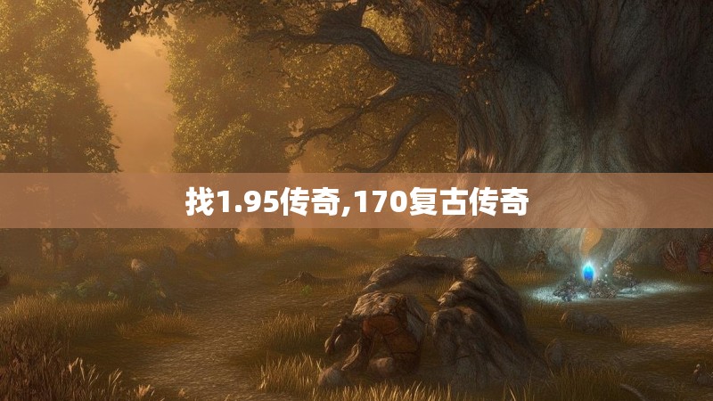 找1.95传奇,170复古传奇
