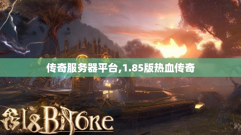 传奇服务器平台,1.85版热血传奇