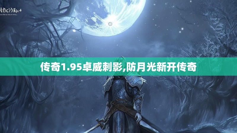 传奇1.95卓威刺影,防月光新开传奇