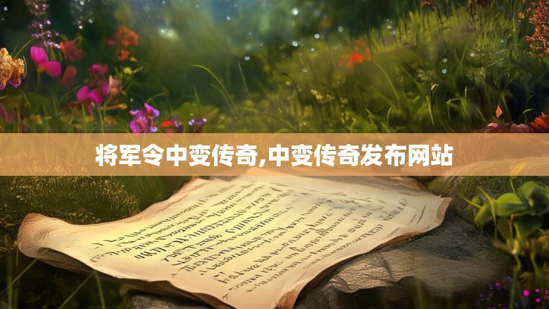 将军令中变传奇,中变传奇发布网站