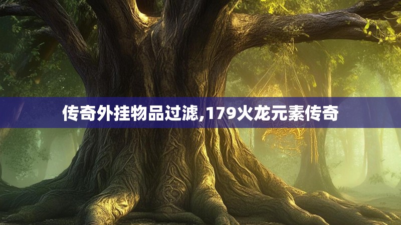 传奇外挂物品过滤,179火龙元素传奇