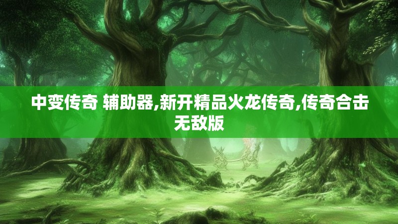 中变传奇 辅助器,新开精品火龙传奇,传奇合击无敌版