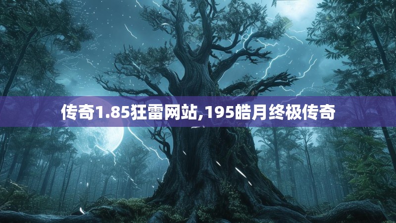 传奇1.85狂雷网站,195皓月终极传奇