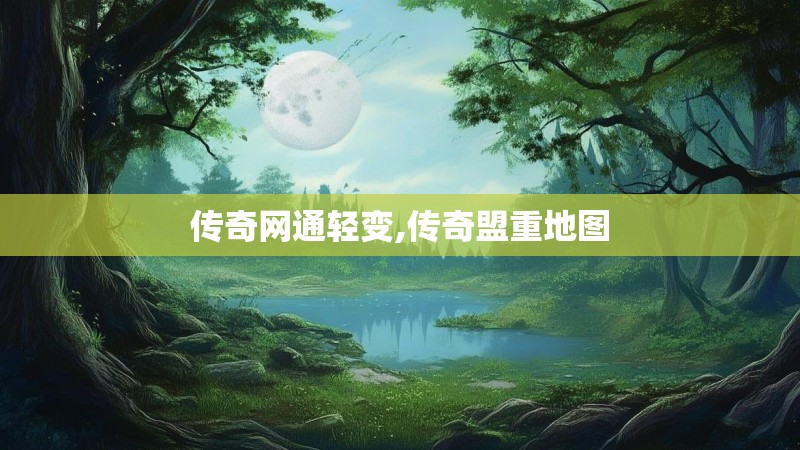 传奇网通轻变,传奇盟重地图