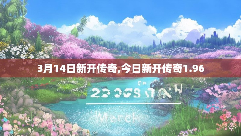 3月14日新开传奇,今日新开传奇1.96