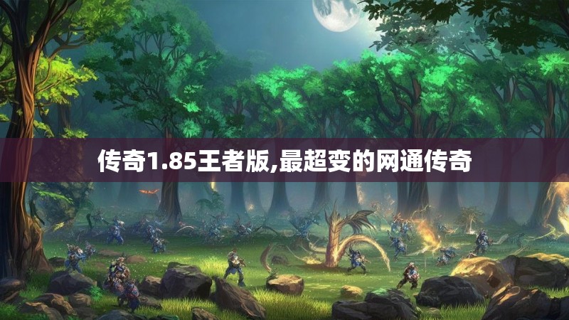 传奇1.85王者版,最超变的网通传奇