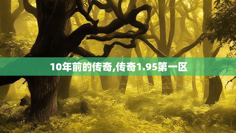 10年前的传奇,传奇1.95第一区 10年前的传奇,传奇1.95第一区