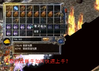 传奇游戏新手如何快速上手? 传奇游戏新手如何快速上手?