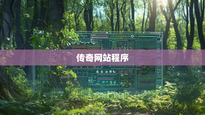 传奇网站程序 传奇网站程序