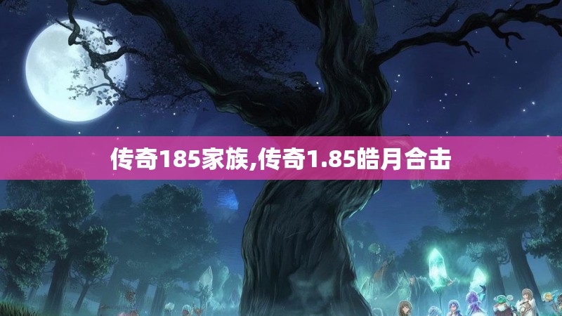 传奇185家族,传奇1.85皓月合击