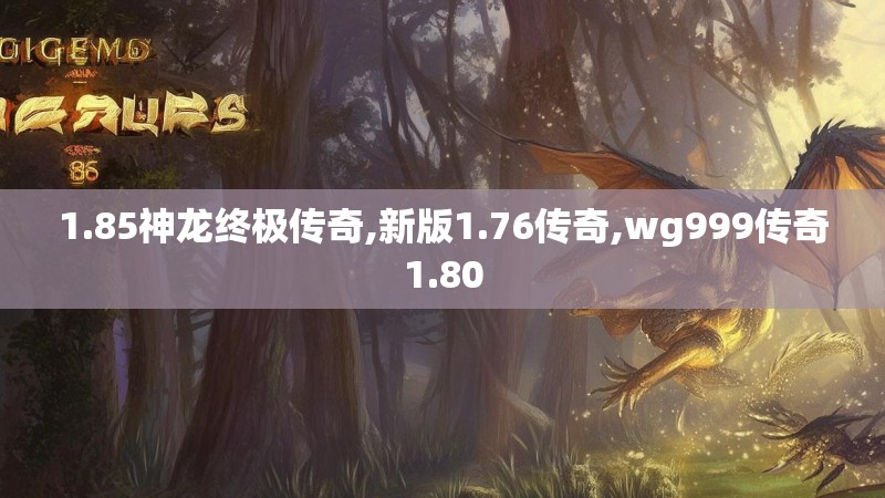 1.85神龙终极传奇,新版1.76传奇,wg999传奇1.80 1.85神龙终极传奇,新版1.76传奇,wg999传奇1.80