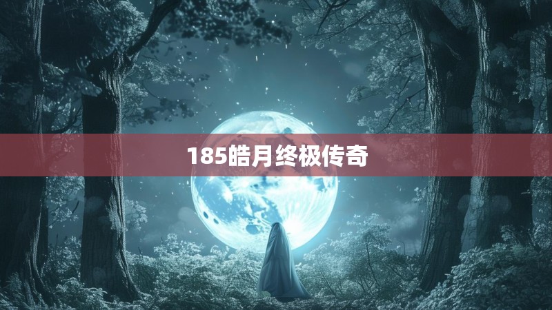 185皓月终极传奇