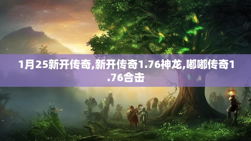 1月25新开传奇,新开传奇1.76神龙,嘟嘟传奇1.76合击