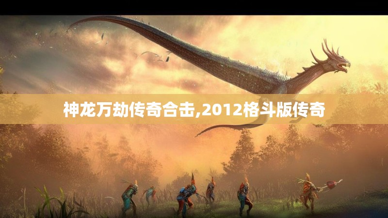 神龙万劫传奇合击,2012格斗版传奇