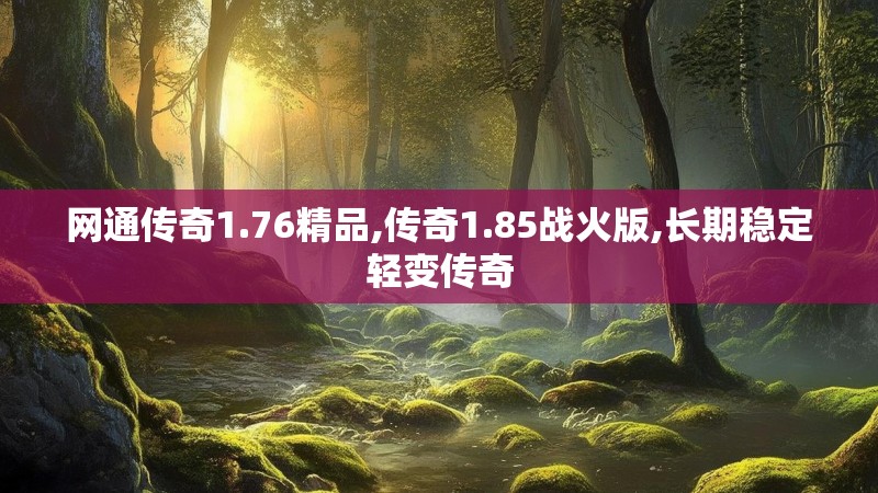 网通传奇1.76精品,传奇1.85战火版,长期稳定轻变传奇