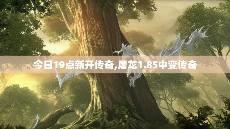 今日19点新开传奇,屠龙1.85中变传奇