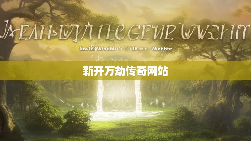 新开万劫传奇网站 新开万劫传奇网站