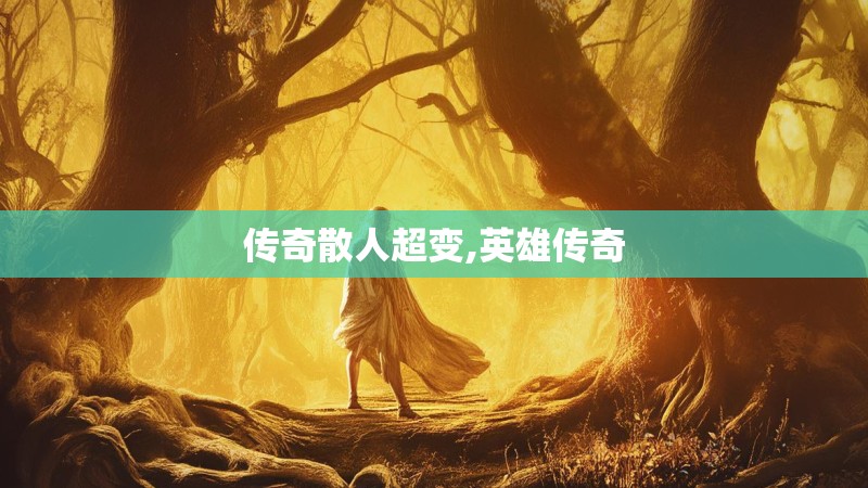 传奇散人超变,英雄传奇 传奇散人超变,英雄传奇