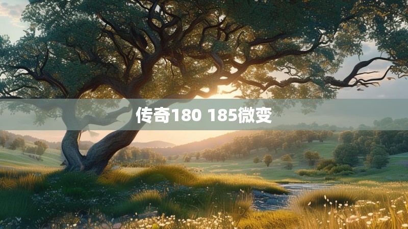 传奇180 185微变 传奇180 185微变