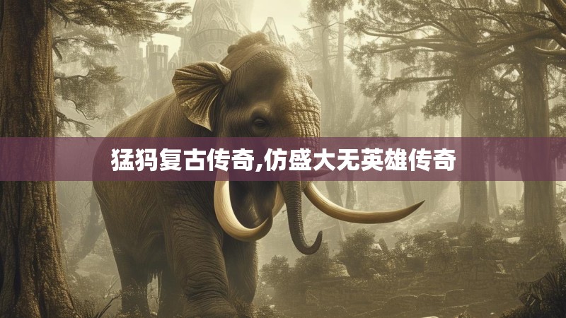 猛犸复古传奇,仿盛大无英雄传奇 猛犸复古传奇,仿盛大无英雄传奇