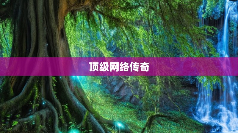 顶级网络传奇 顶级网络传奇