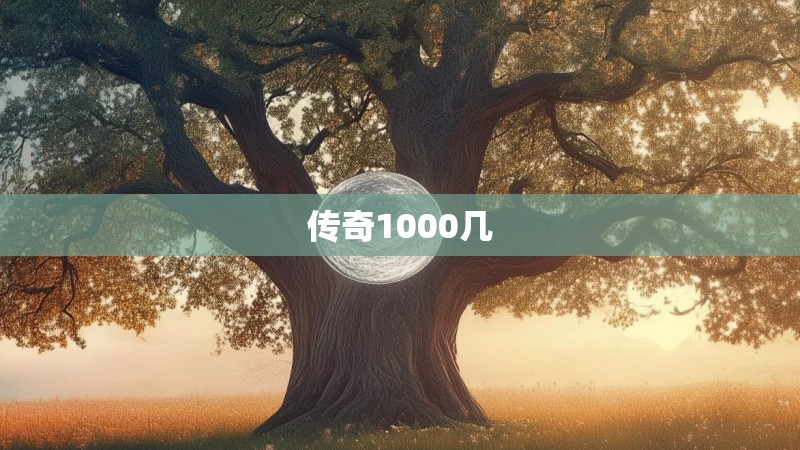 传奇1000几