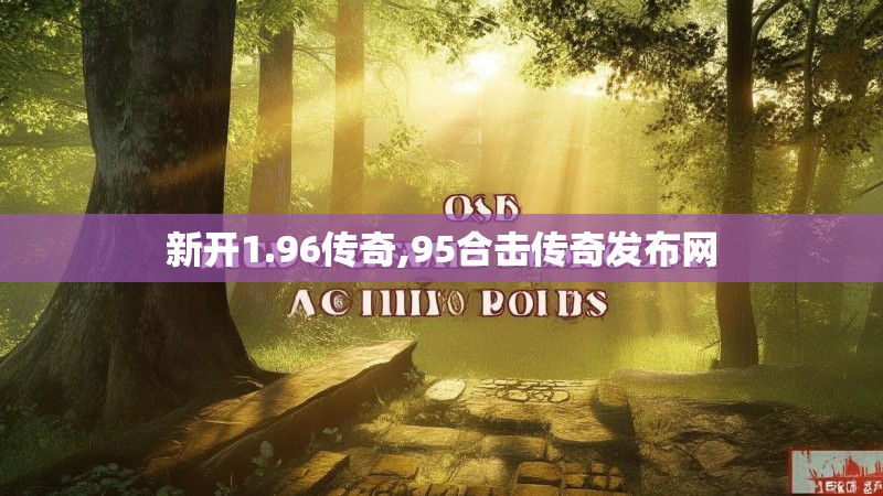 新开1.96传奇,95合击传奇发布网