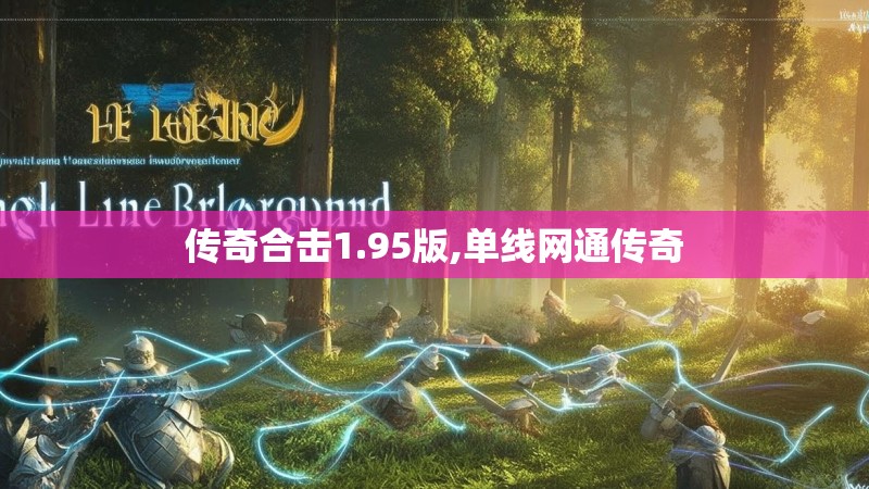 传奇合击1.95版,单线网通传奇