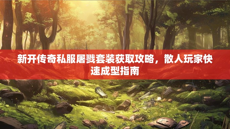 新开传奇私服屠戮套装获取攻略,散人玩家快速成型指南 新开传奇私服屠戮套装获取攻略,散人玩家快速成型指南