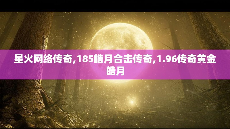 星火网络传奇,185皓月合击传奇,1.96传奇黄金皓月 星火网络传奇,185皓月合击传奇,1.96传奇黄金皓月