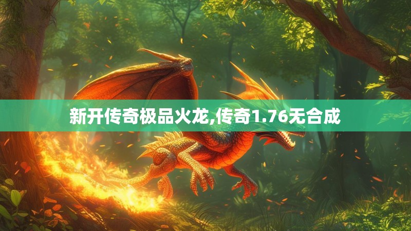 新开传奇极品火龙,传奇1.76无合成