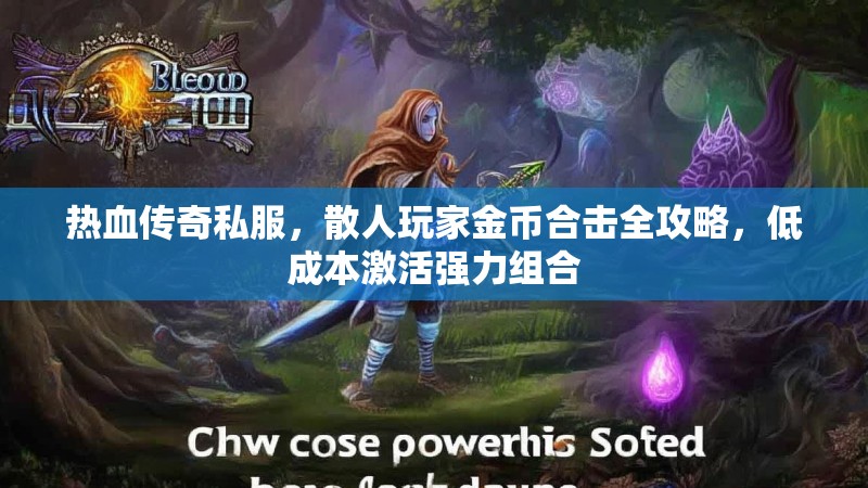热血传奇私服，散人玩家金币合击全攻略，低成本激活强力组合