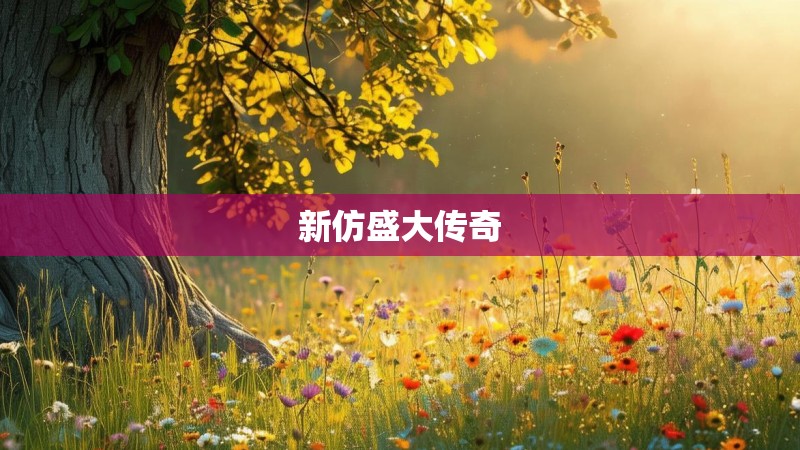 新仿盛大传奇