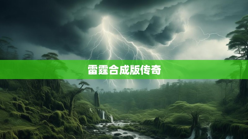 雷霆合成版传奇 雷霆合成版传奇
