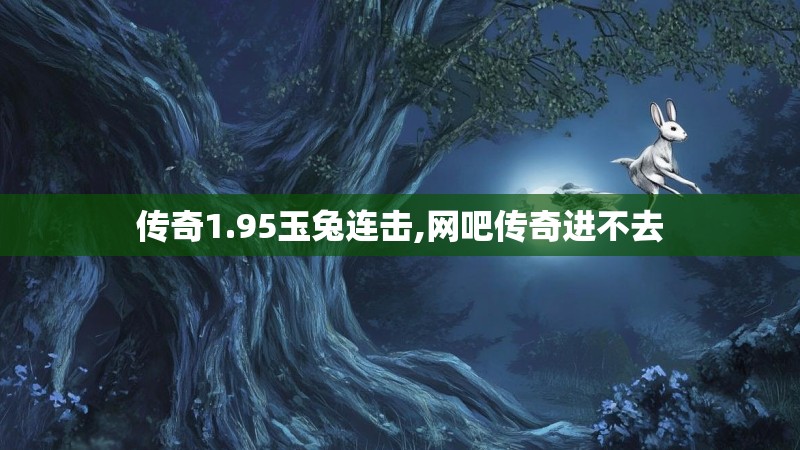 传奇1.95玉兔连击,网吧传奇进不去 传奇1.95玉兔连击,网吧传奇进不去