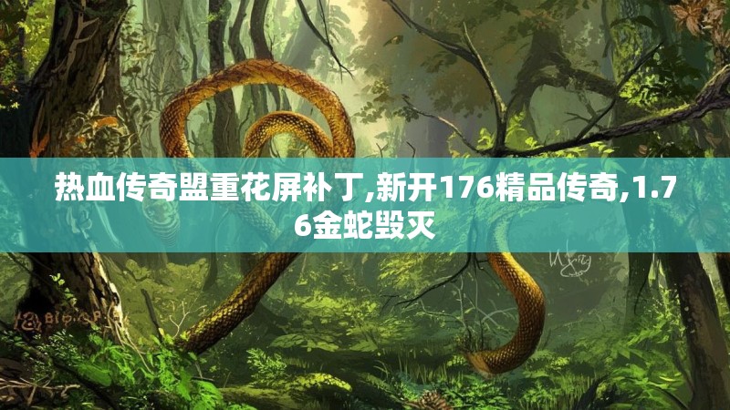 热血传奇盟重花屏补丁,新开176精品传奇,1.76金蛇毁灭