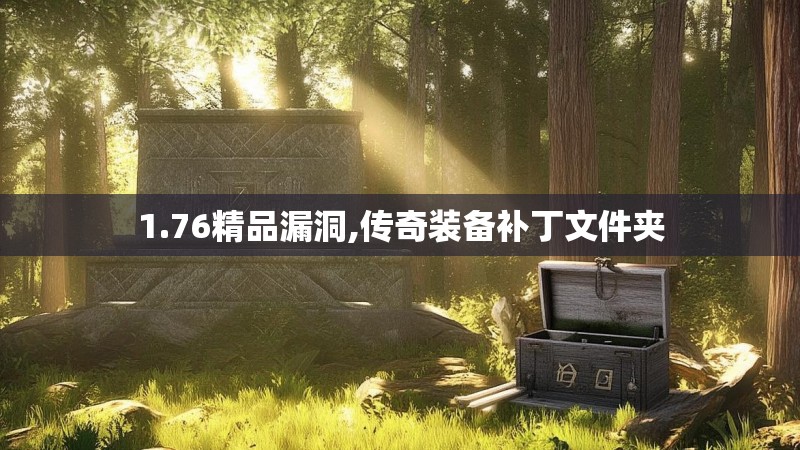 1.76精品漏洞,传奇装备补丁文件夹