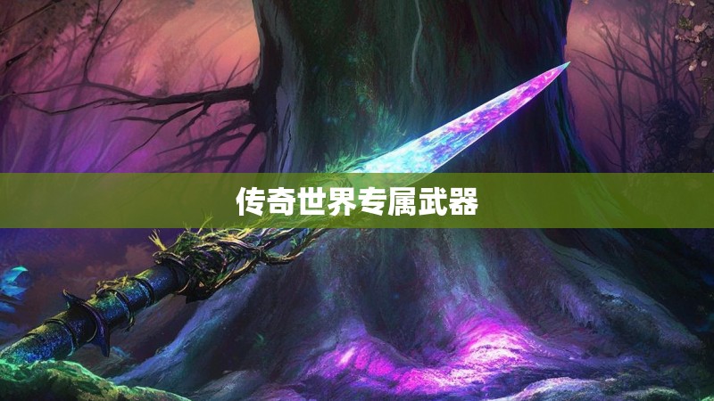 传奇世界专属武器