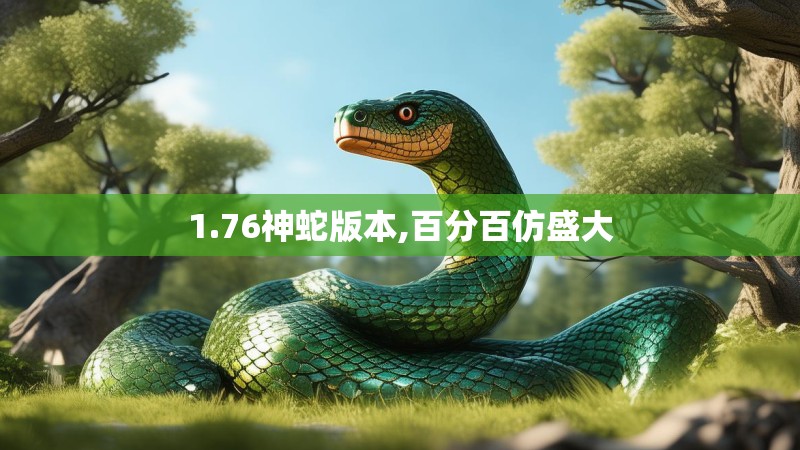 1.76神蛇版本,百分百仿盛大