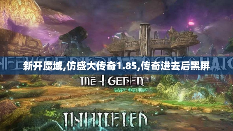 新开魔域,仿盛大传奇1.85,传奇进去后黑屏